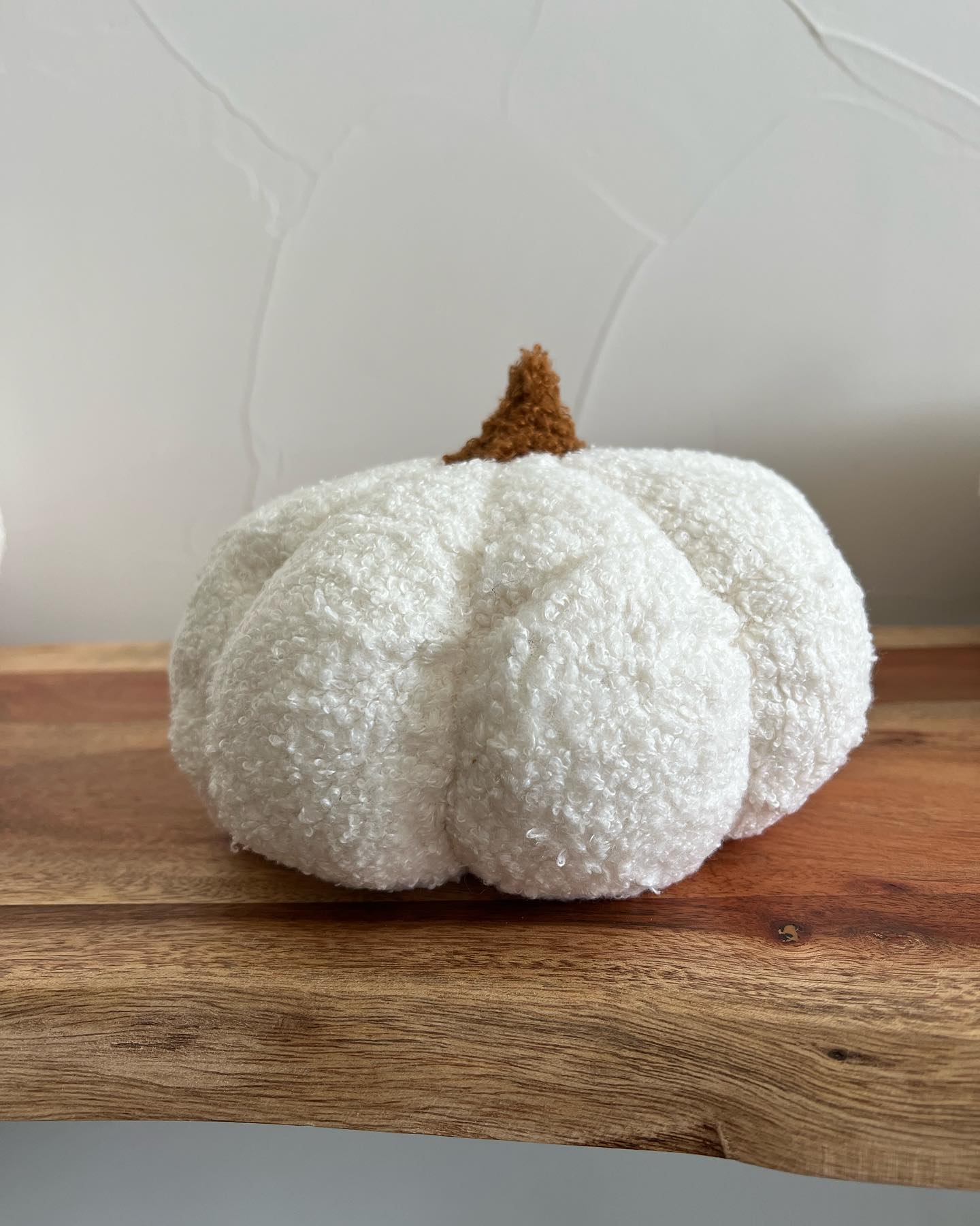 Fall Pumpkin Boucle Pillows
