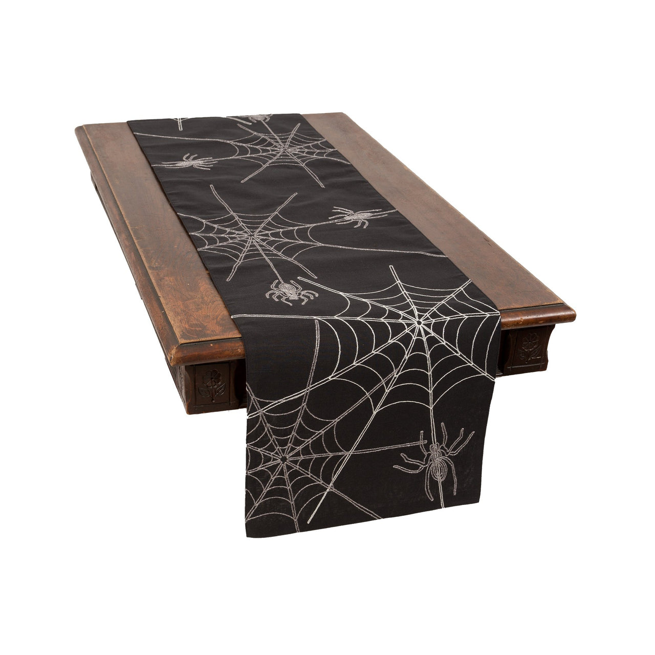 Halloween Spider Web Table Runner