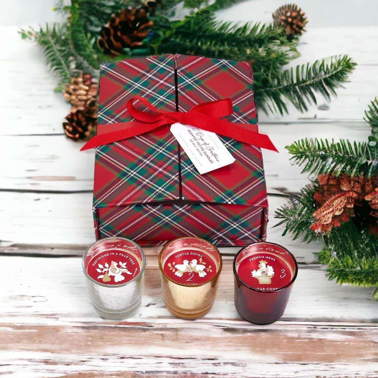 Candle Advent Calendar Set - 12 Days