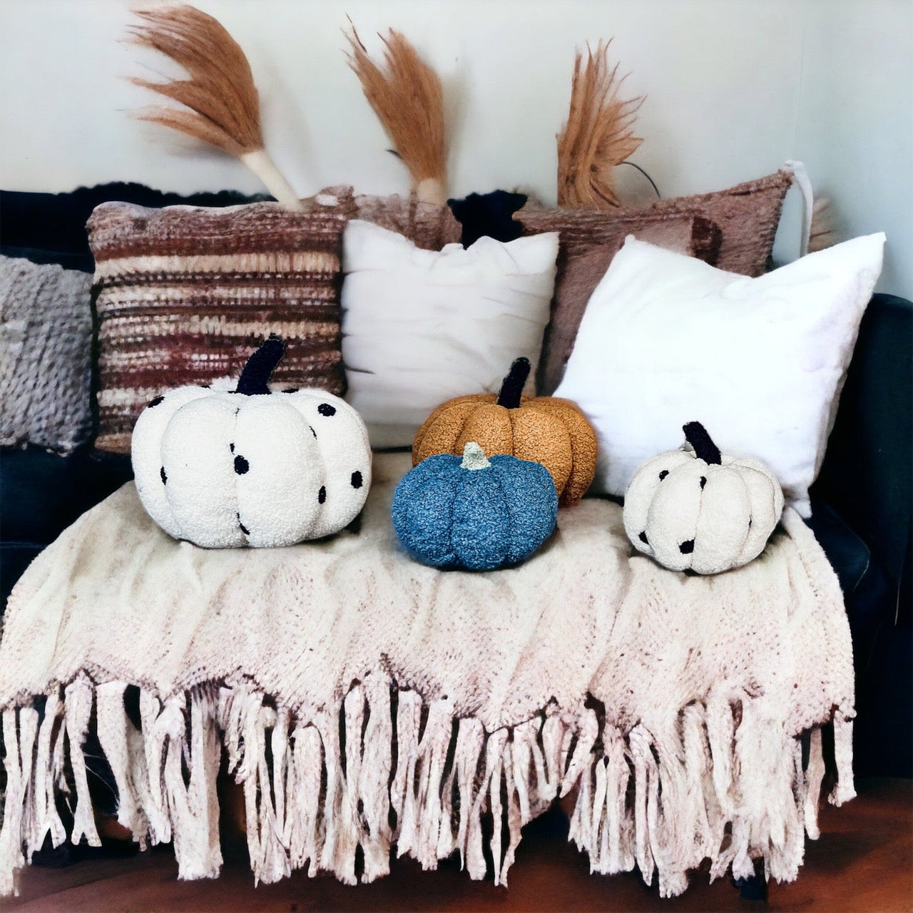 Boucle Plush Pumpkins II