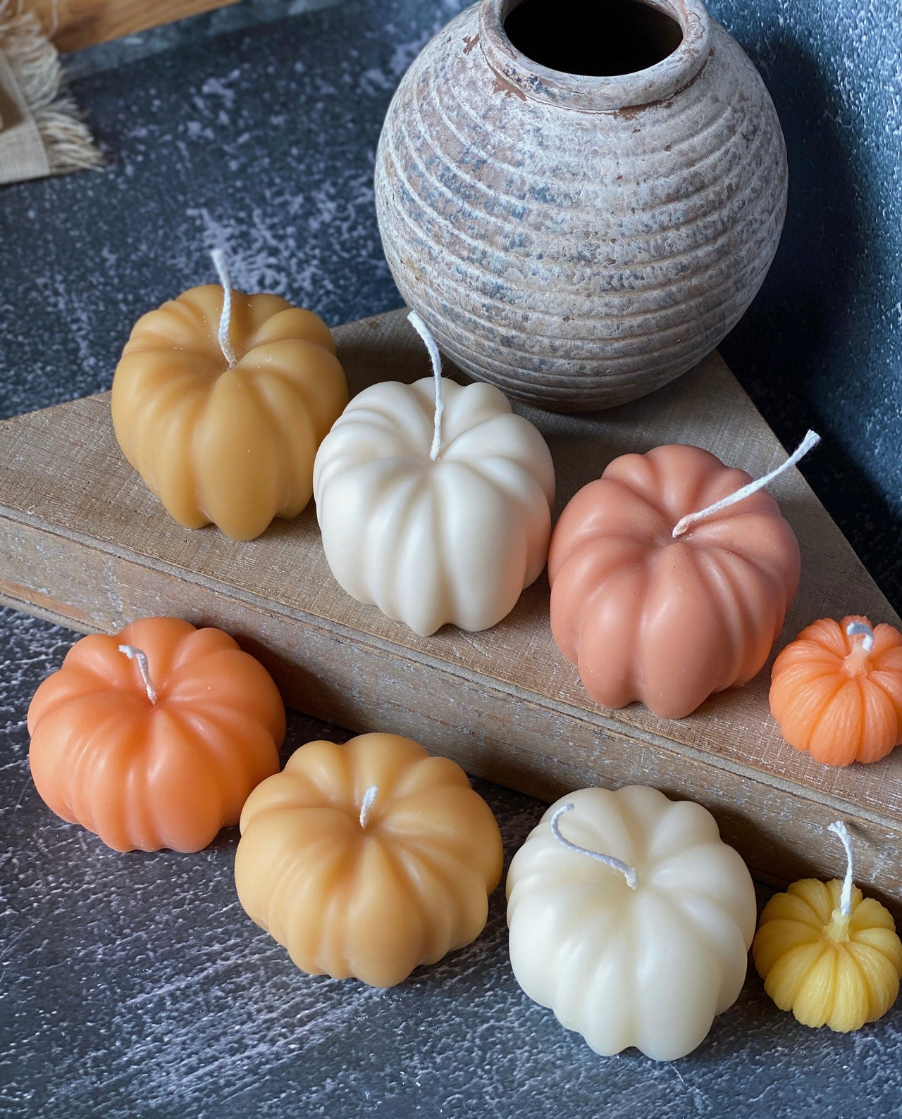 Autumn Pumpkin Handmade Soy Wax Candles
