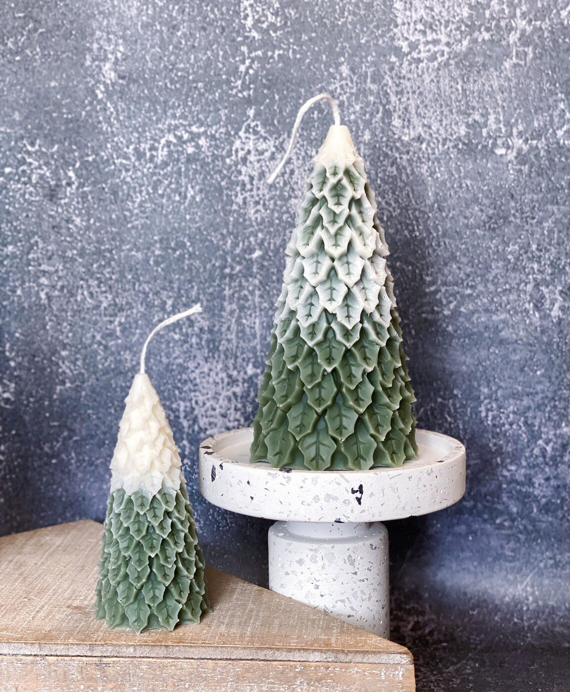 Christmas Tree Candles | Pine Trees | Holiday Decor