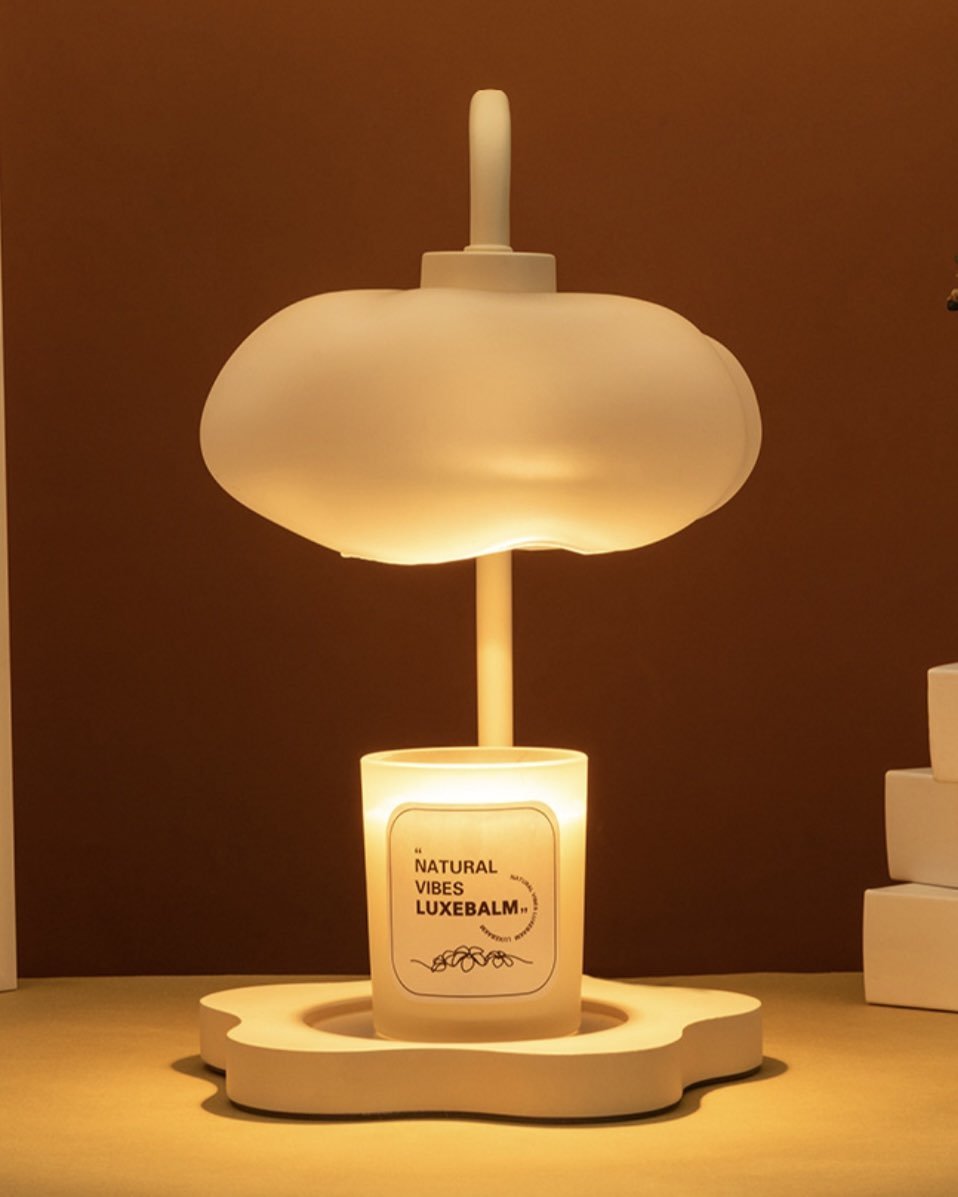 Dreamy Cloud Candle Warmer Lamp With Timer For Large Candles