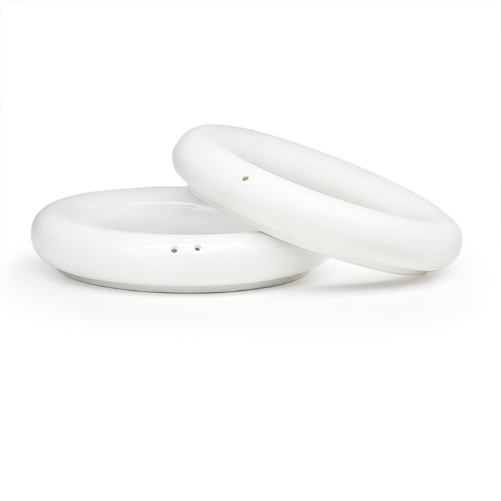 Rings Glossy & Matte Salt & Pepper Shakers