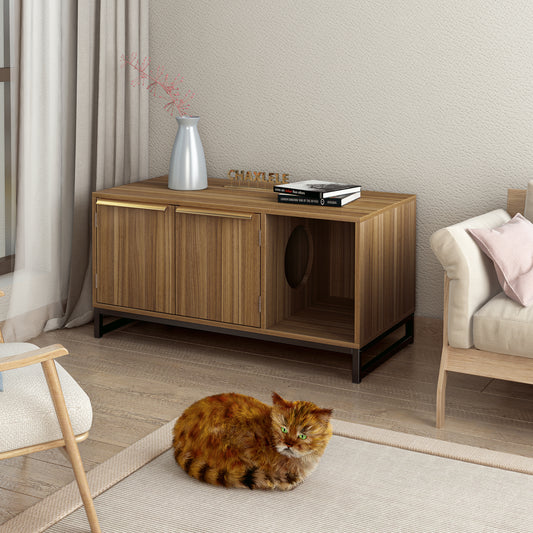 Cat Furniture TV Stand - Indoor Cat House