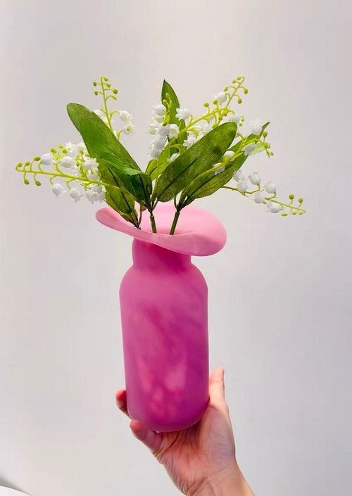 Contemporary Decorative Blooming Vase - Whimsical Eclectic Centerpiece