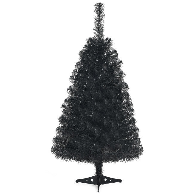 36" Mini Black Christmas Tree with Stand