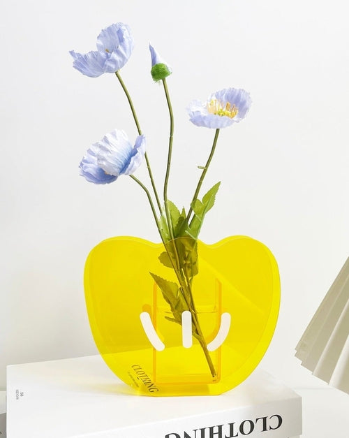 Creative Acrylic Decorative Flower Vase | Modern Home Decor