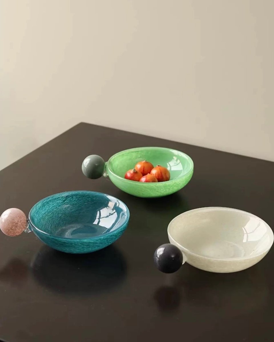 Handblown Bonbon Treat Bowl - Eclectic Whimsical Bowl