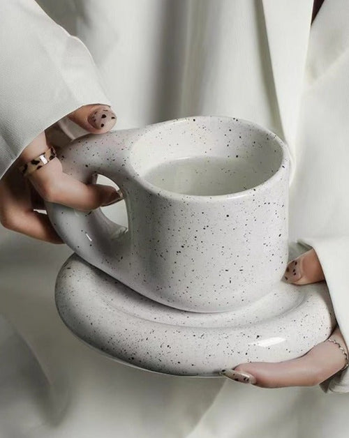 Handcrafted Ceramic Chubby Mugs