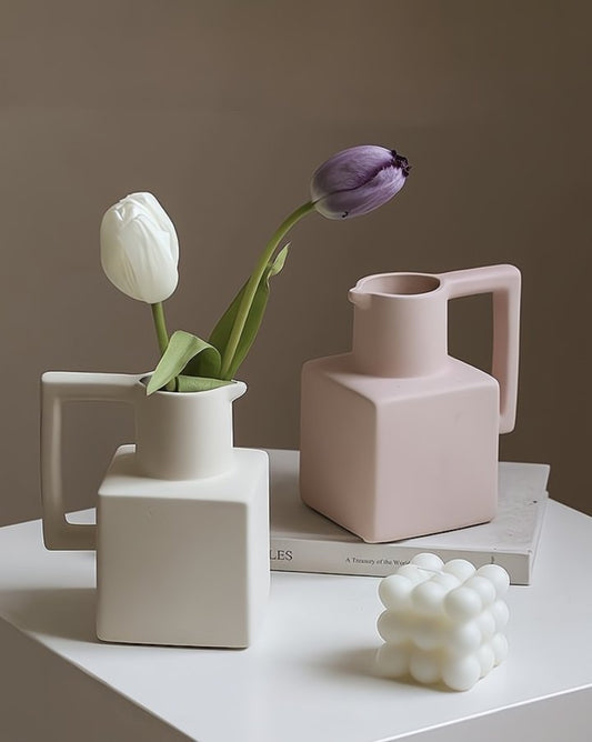 Modern Handmade Ceramic Pitcher Vase