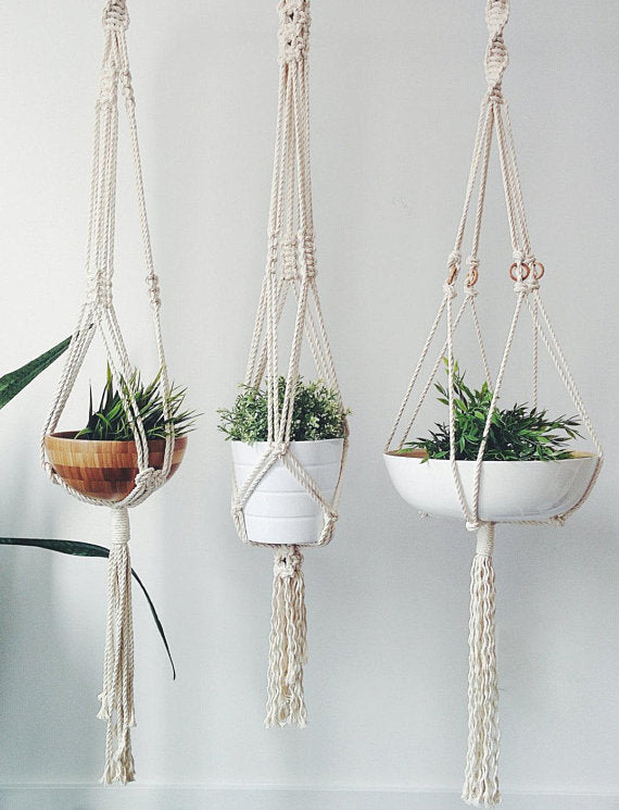 [Final Sale] Macrame Plant Hanger