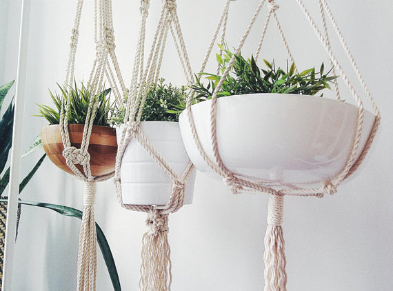 [Final Sale] Macrame Plant Hanger