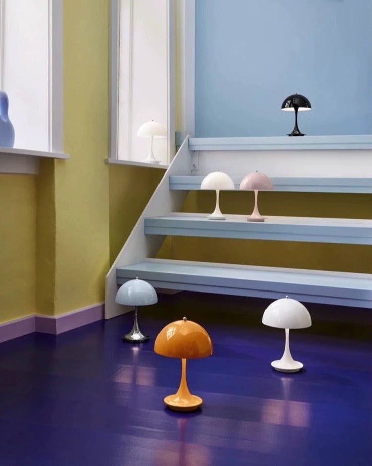 Nordic Style Minimalist Mushroom Dimmable Lamp