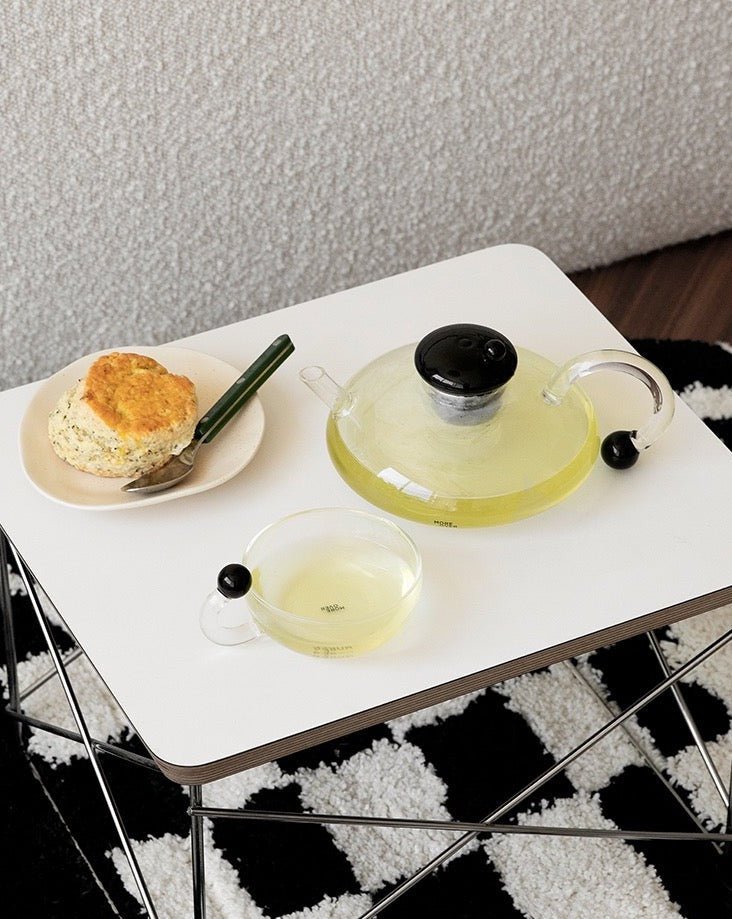 Nordic Style Retro Glass Tea Set