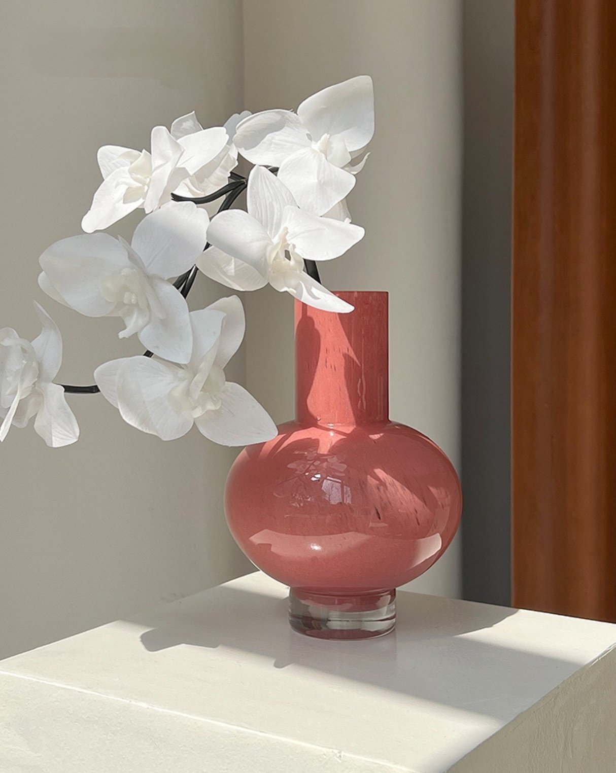 Retro Color Glazed Decorative Vase