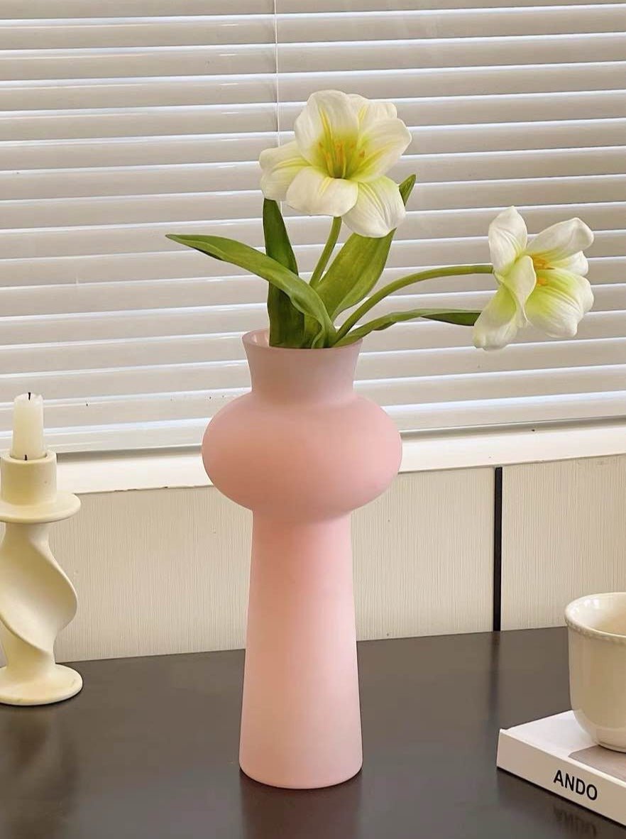 おまとめ◎vintage flower vase Vintage Decoupage Vase - 9 1/2